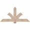 Ekena Millwork Redmond Smooth Timber Gable Bracket, Douglas Fir, 60"W x 30"H x 5 1/2"D x 5 1/2"F, 12/12 Pitch GBW060X30X0606RED00SDF - alternate 1